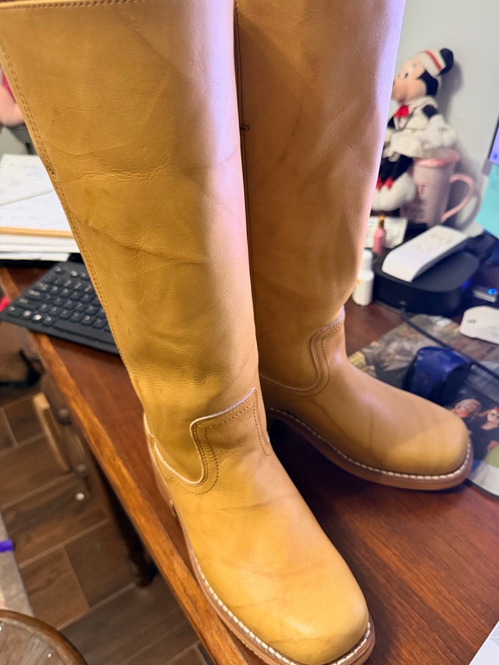 Frye Campus Boots with box - Picture 5 of 9